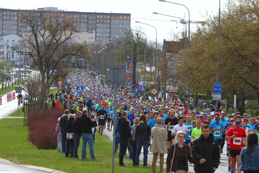 Uczestnikom Półmaratonu w zeszłym roku pogoda dopisała...