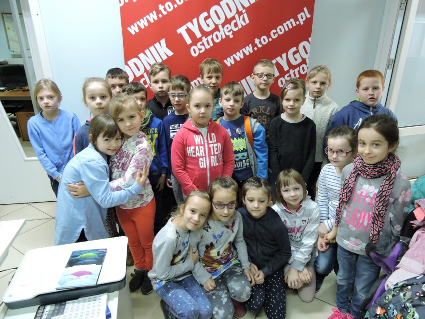 Uczniowie z ZPO w Kadzidle z wizytą w redakcji