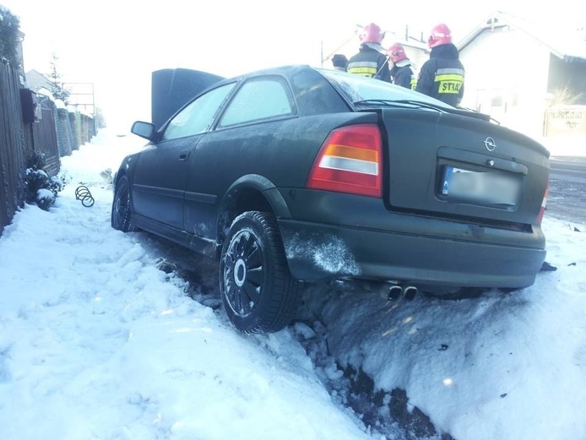 Wypadek w Turzy: O mały włos od tragedii [ZDJĘCIA]