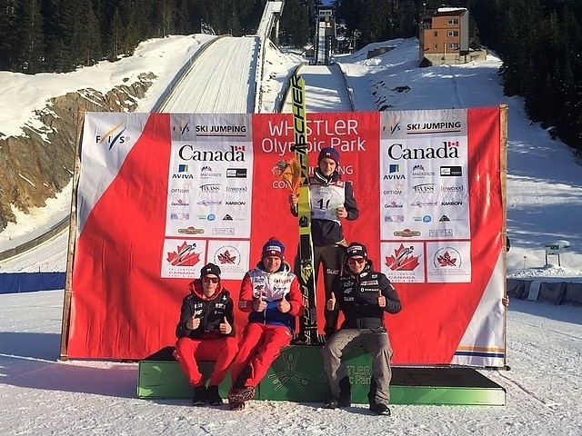 Tomasz Pilch i reszta polskiej ekipy w Whistler. Jego trenerem w kadrze juniorów jest Maciej Maciusiak