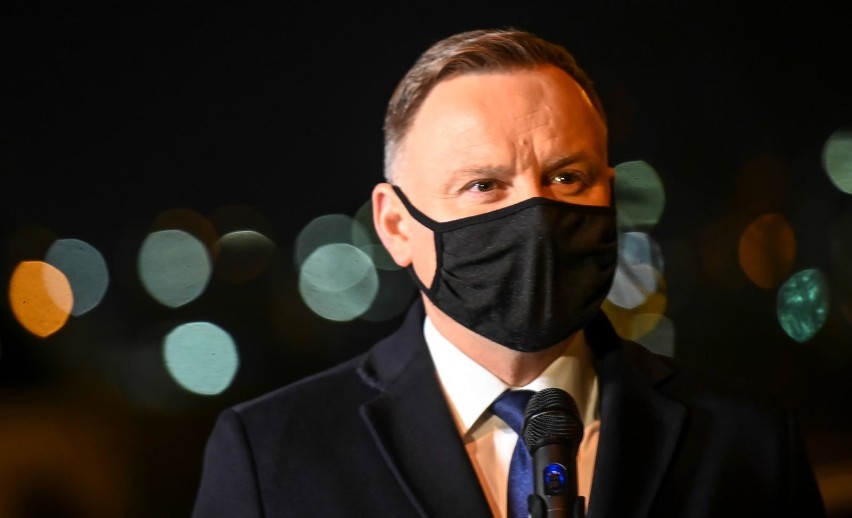 Na trzecim miejscu znalazł się prezydent Andrzej Duda -...