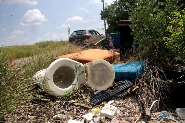 Największe skupisko odpadów nielegalnie wyrzucanych znajduje się przy granicy w Niemcami i w aglomeracji wrocławskiej.