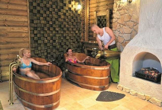 Sauna piwna, Hotel Białowieski Conference, Wellness&SPA***