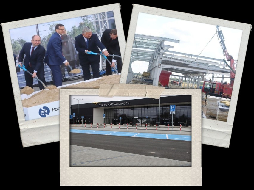 Zobaczcie zdjęcia i historię budowy lotniska w Radomiu na...