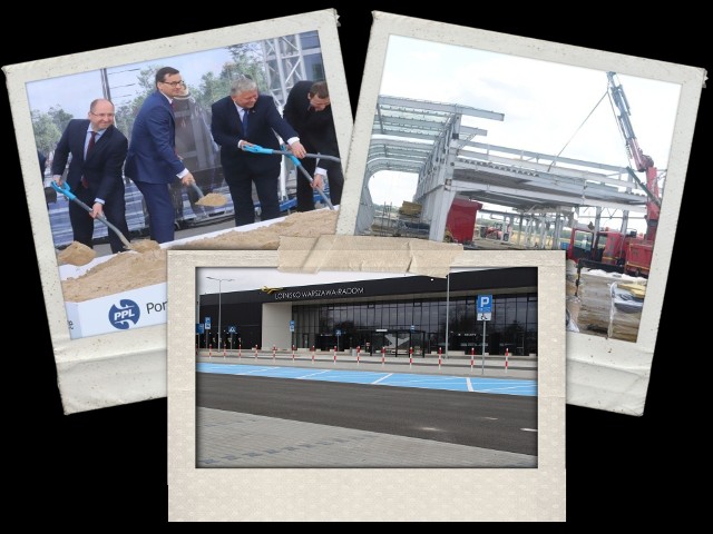 Zobaczcie zdjęcia i historię budowy lotniska w Radomiu na kolejnych slajdach.