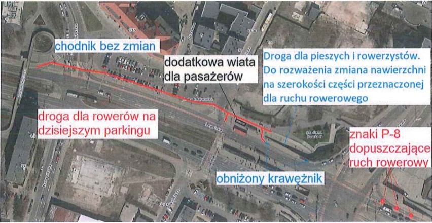 Plan przebudowy ul. Legnickiej