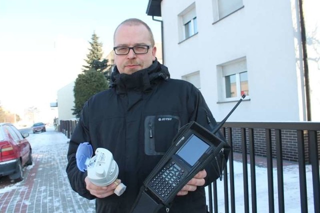 - Pierwsze nakładki trafią na wodomierze mieszkańców Strzelec Opolskich jeszcze w lutym - mówi Piotr Stodko ze spółki wodociągowej.