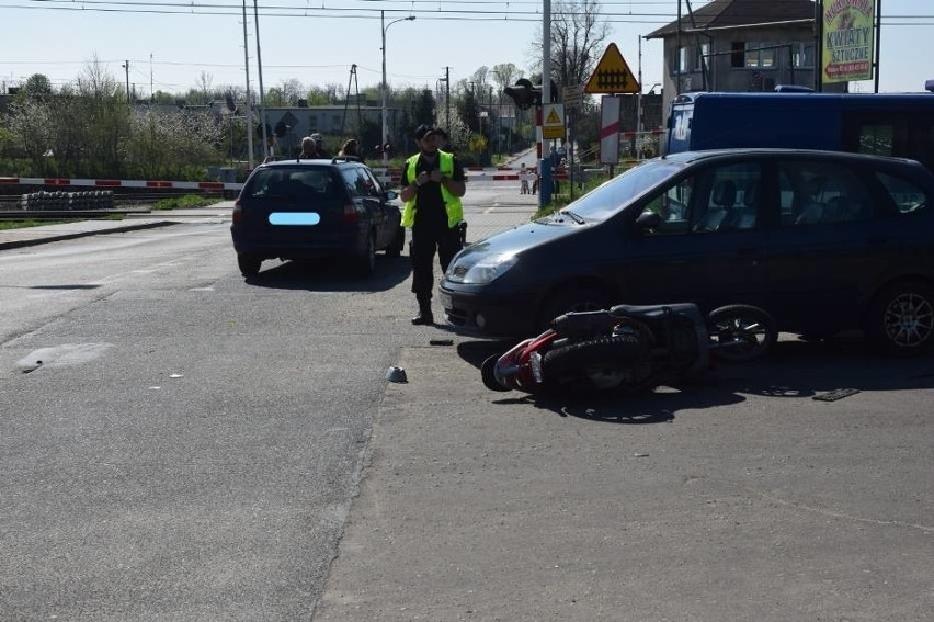 Do wypadku doszło na skrzyżowaniu ulic Cienistej i Rzepichy.