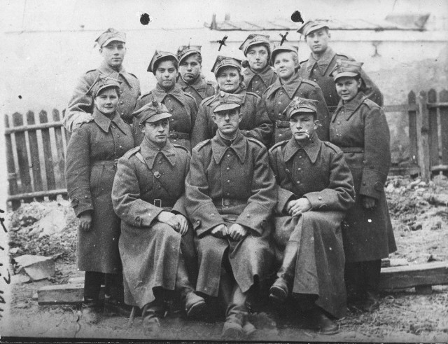 Grupa łącznościowców 17. pułku