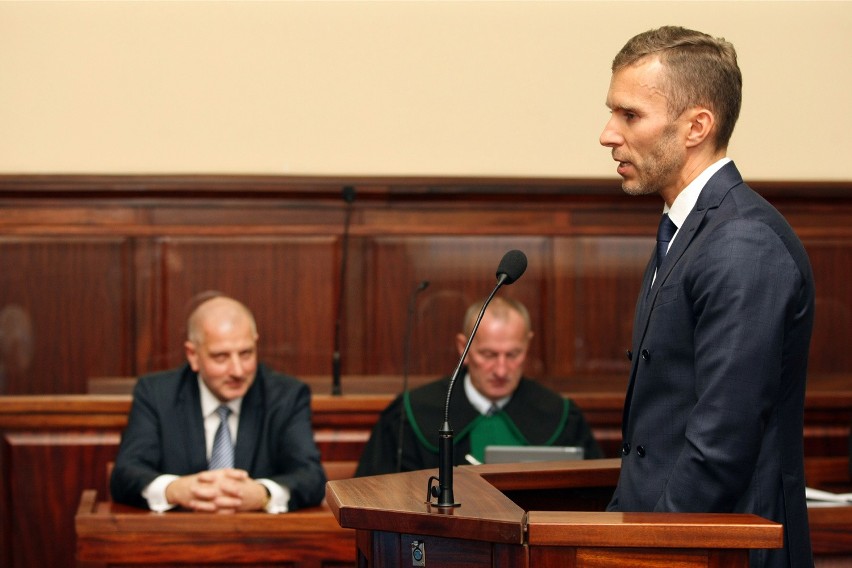 Rafał Dutkiewicz i Michał Janicki zeznawali przed sądem jako...