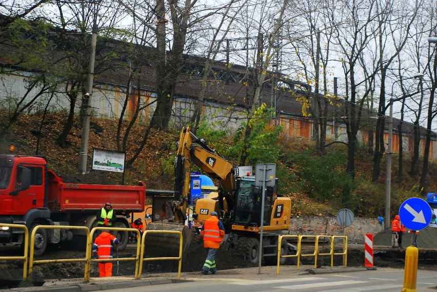 Bytom: Remont torowiska na Zamłyniu