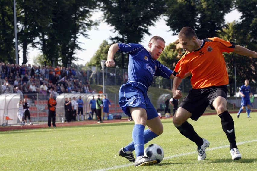 23 lipca 2011. Chrobry Głogów - Miedź Legnica 1:1 (II liga)