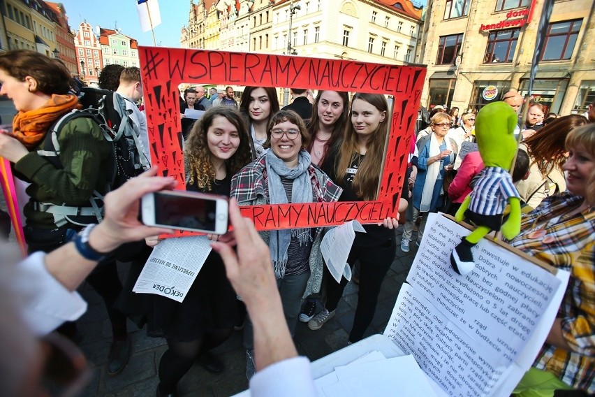 Dokładnie rok temu na wrocławskim Rynku odbył się wiec...