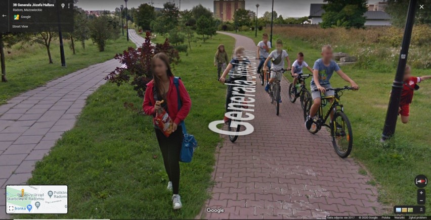 Kogo uchwyciły kamery Google Street View na radomskim...