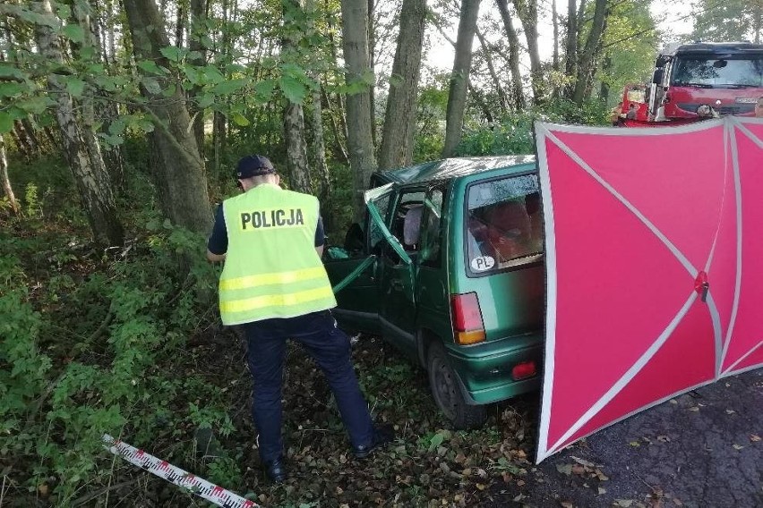 Śmiertelne wypadki na drogach województwa łódzkiego