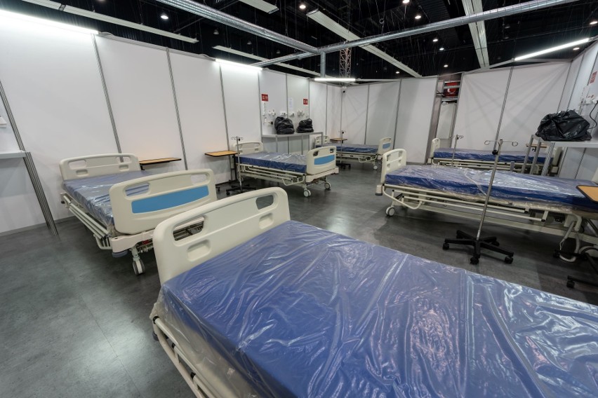 Szpital tymczasowy w Gdańsku jest już gotowy. Placówka będzie mogła przyjąć 300 pacjentów