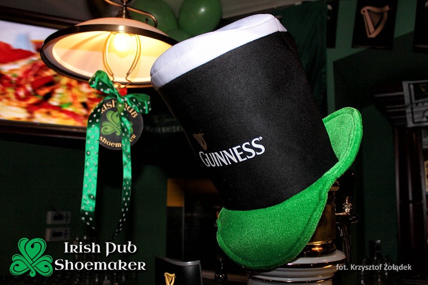 Dzień świętego Patryka w Irish Pub Shoemaker