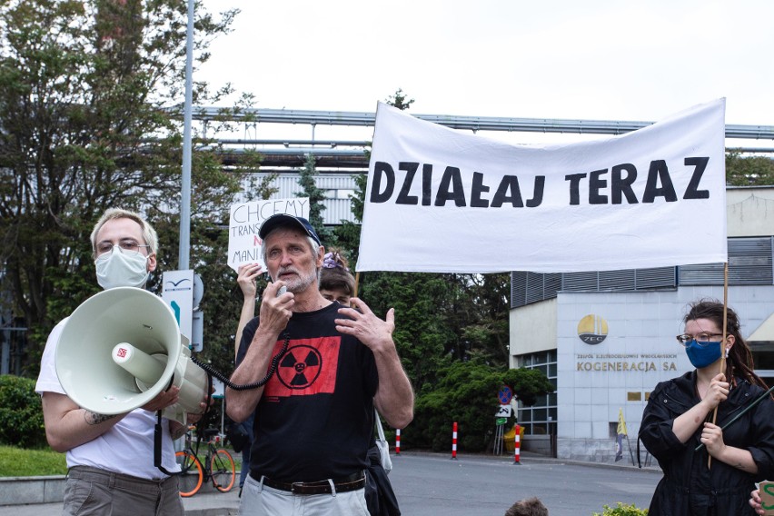 Protest ekologów we Wrocławiu 28.05.2021
