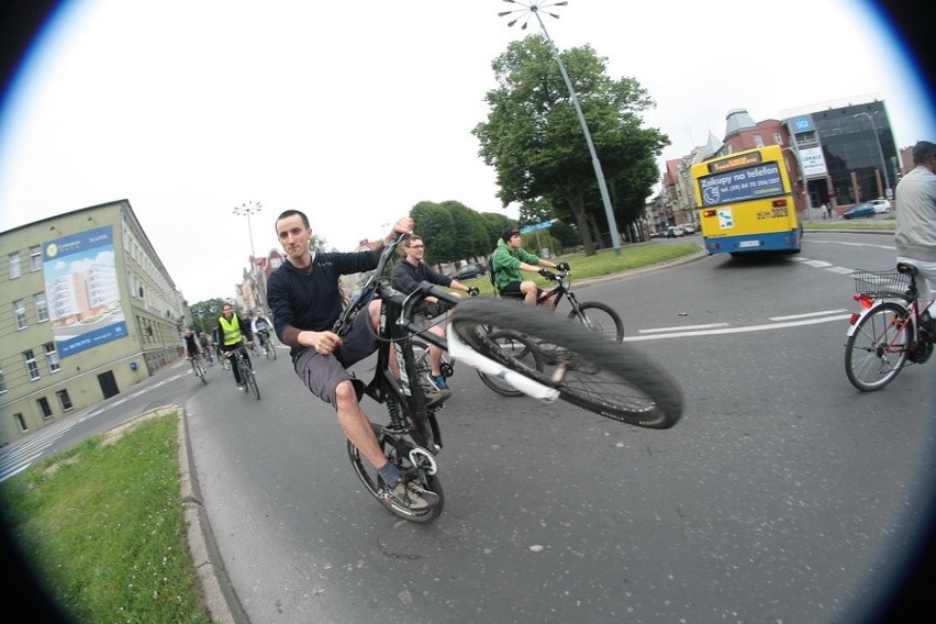 Parada rowerowa w Słupsku