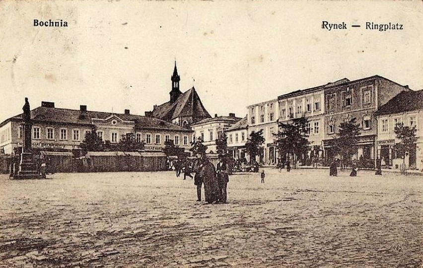 Rynek w Bochni, lata 1900-1918