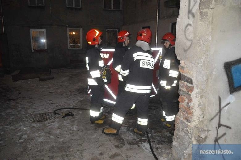 Tragedia we Włocławku. W pożarze zginął mężczyzna