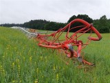 Ktoś zniszczył maszt pomiarowy dla projektu farmy wiatrowej w Wyczechowie w gminie Somonino?