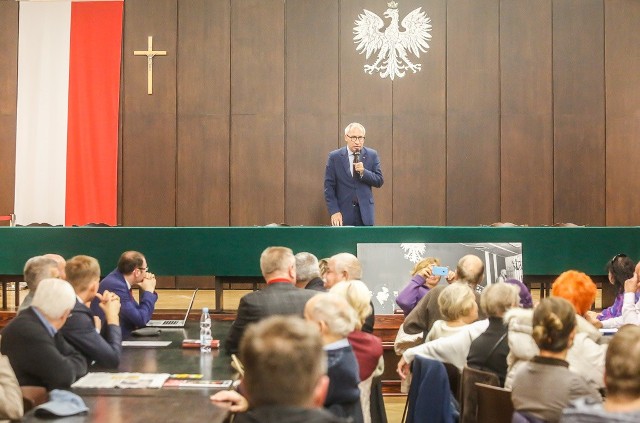 Kazimierz Smoliński spotkał się z mieszkańcami Gdańska