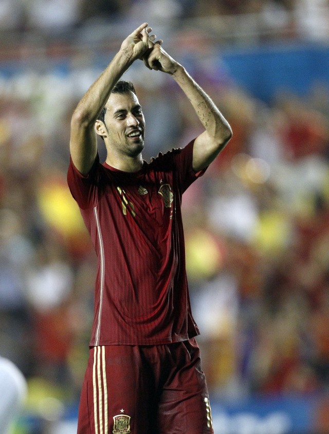 Sergio Busquets, opoka reprezentacji Hiszpanii, kosztuje 45 milionów funtów (57 mln €).