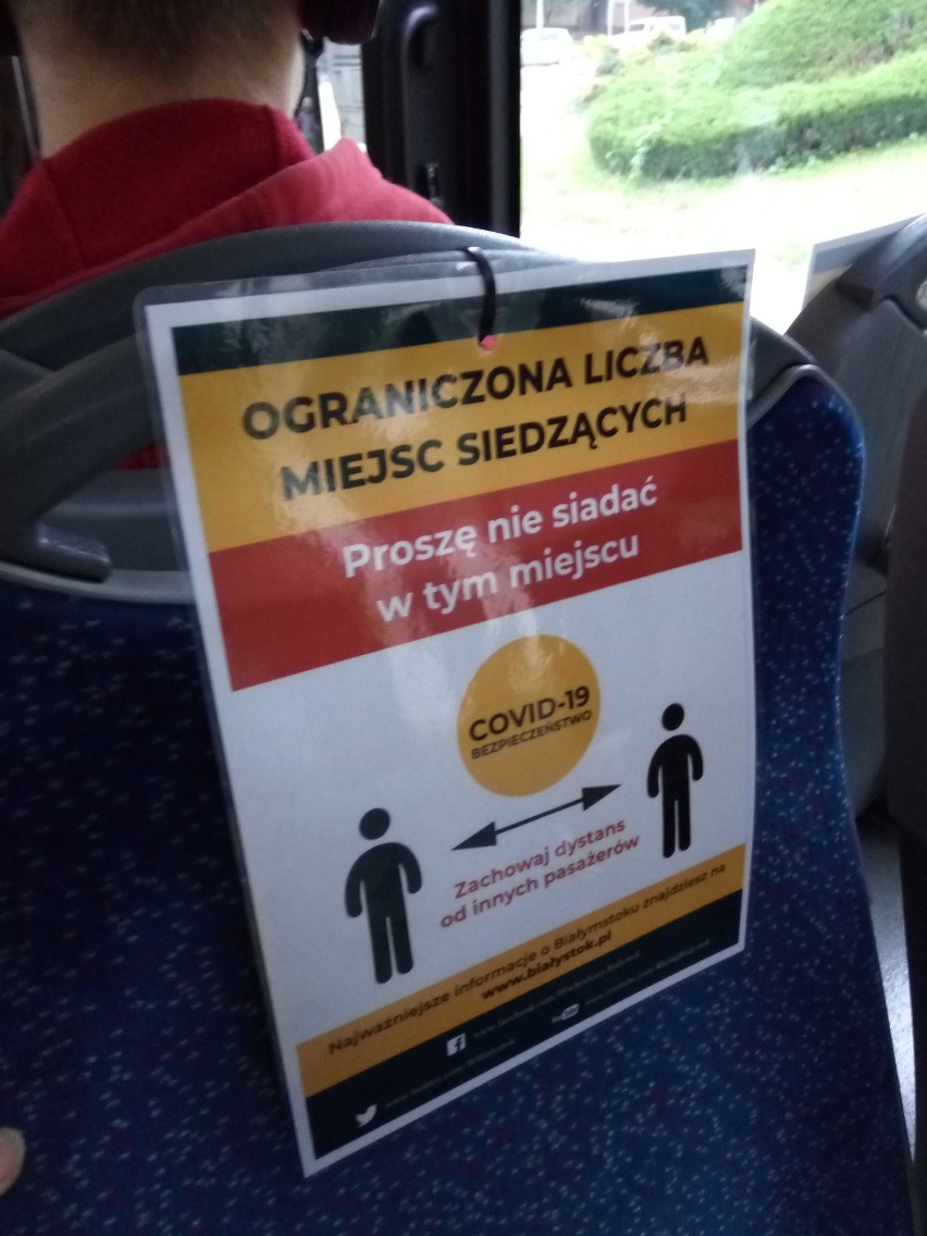 Białystok: tłoki w autobusach BKM. Obostrzenia sanitarne to fikcja?