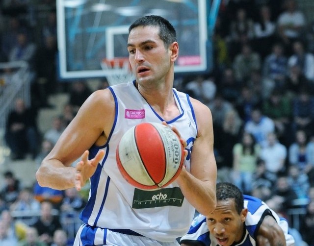 Slavisa Bogavac był najskuteczniejszym zawodnikiem AZS w Zgorzelcu.
