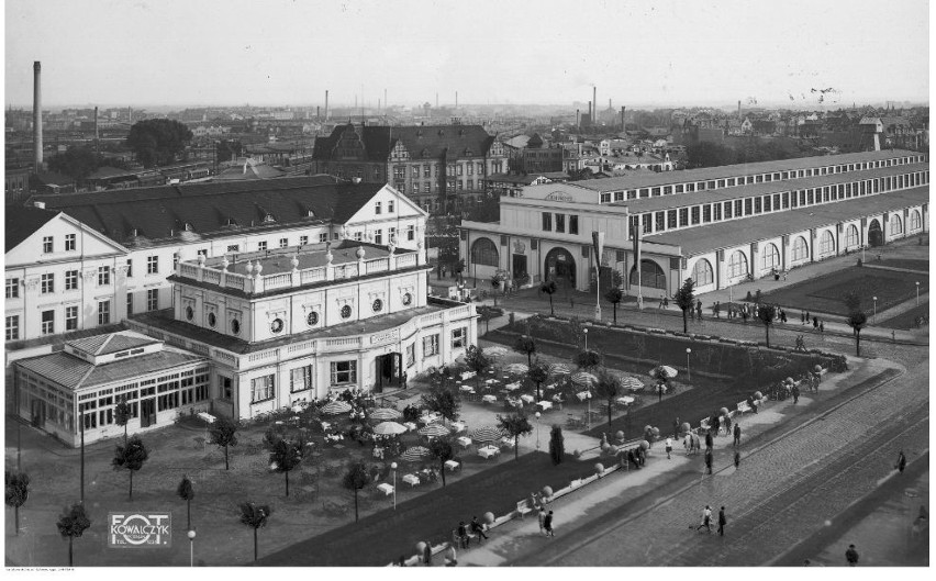 Międzynarodowe Targi Poznańskie w 1930 roku....