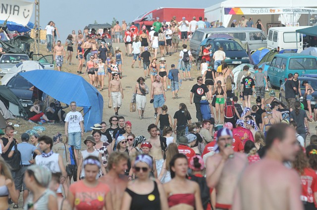 Przystanek Woodstock 2014 - w czwartek pierwszy dzień festiwalu.