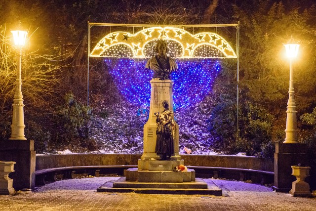 Krynica - Zdrój w świątecznej oprawie