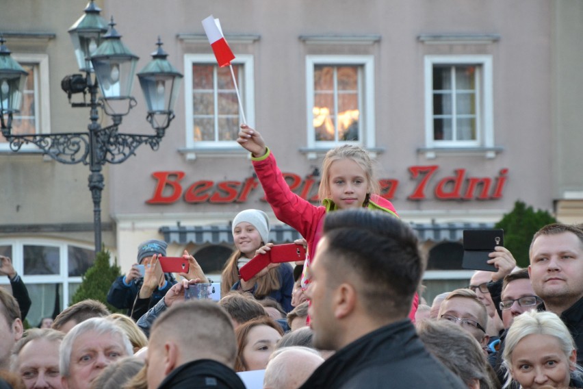 Prezydent Andrzej Duda spotkał się z mieszkańcami...