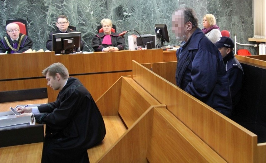 Zenon K. w czasie procesu przed sądem