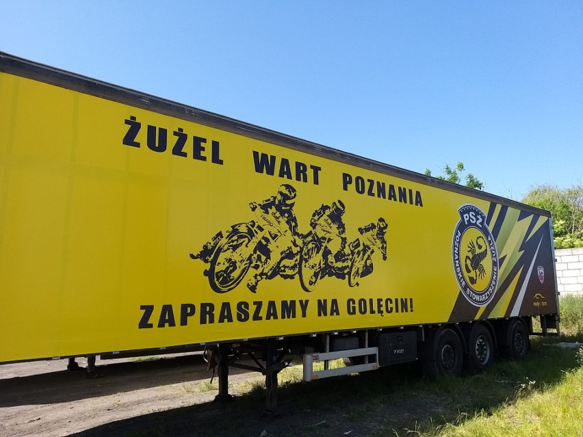 Takiej reklamy klubu żużlowego w Poznaniu działaczom...