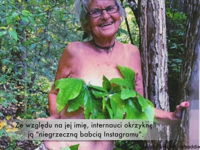 86-letnia Baddie Winkle zamieszcza swoje zwariowane zdjęcia oraz filmiki na Instgramie oraz Twitterze