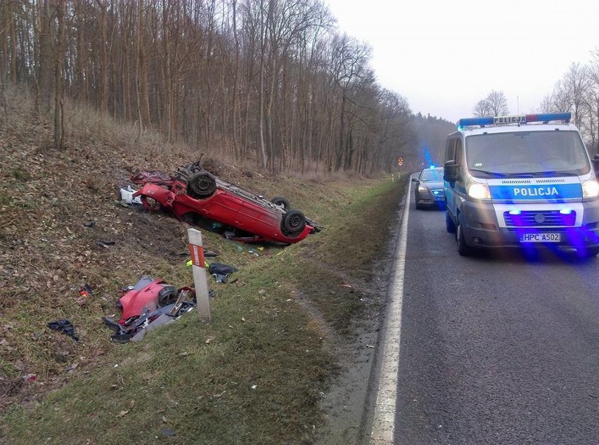 Na drodze krajowej numer 10 w Zielonczynie (gmina Sicienko)...