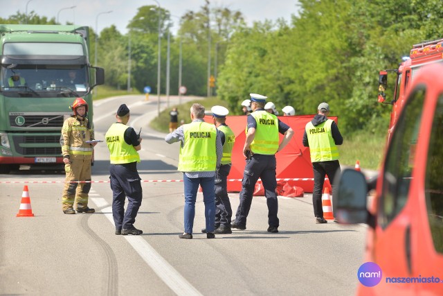 W sobotę, 5 czerwca, na drodze krajowej nr 10 doszło do wypadku.