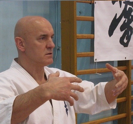 Shihan Eugeniusz Dadziburg poprowadził niezwykle ciekawe zajęcia.