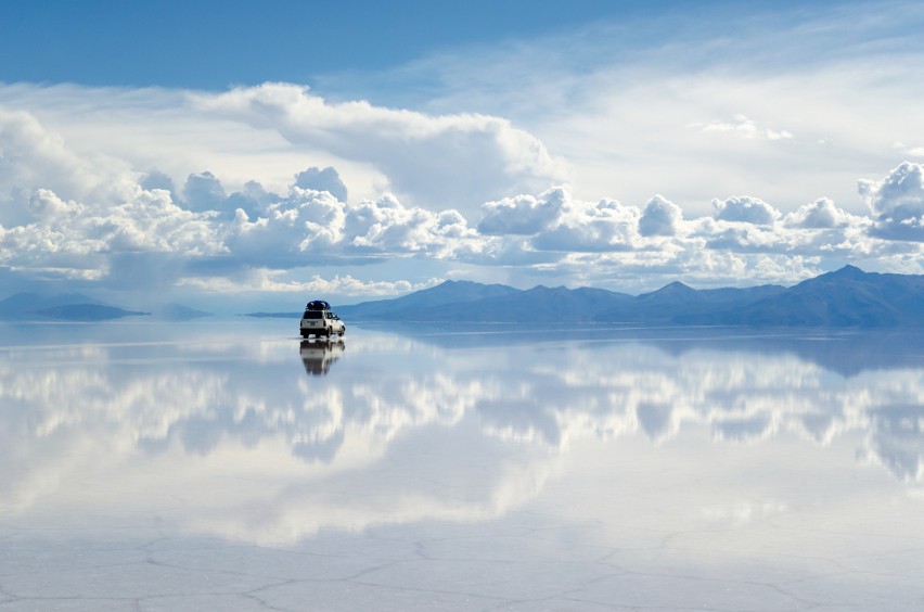Salar de Uyuni, Boliwia...