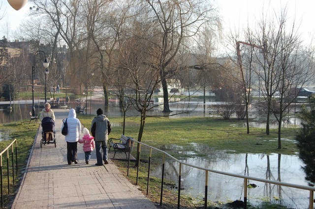 Park miejski w Mogilnie