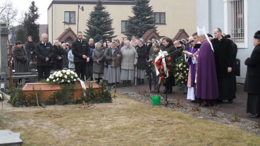 Pogrzeb ks. prof. Wincentego Myszora na cmentarzu...