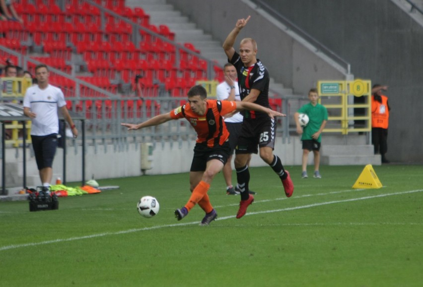 GKS Tychy - Chrobry Głogów 1:1. Zwycięstwo stracone w ostatniej minucie po rzucie karnym RELACJA, ZDJĘCIA, OPINIE