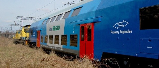 To właśnie pociągi InterRegio mają zniknąć z krajowych szyn. Tu: wagon wyremontowany w Słupsku.