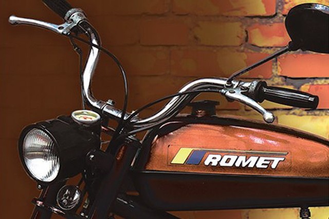 Na wystawie w Exploseum zobaczyć można 11 modeli motorowerów Rometu z kolekcji Muzeum Okręgowego w Bydgoszczy