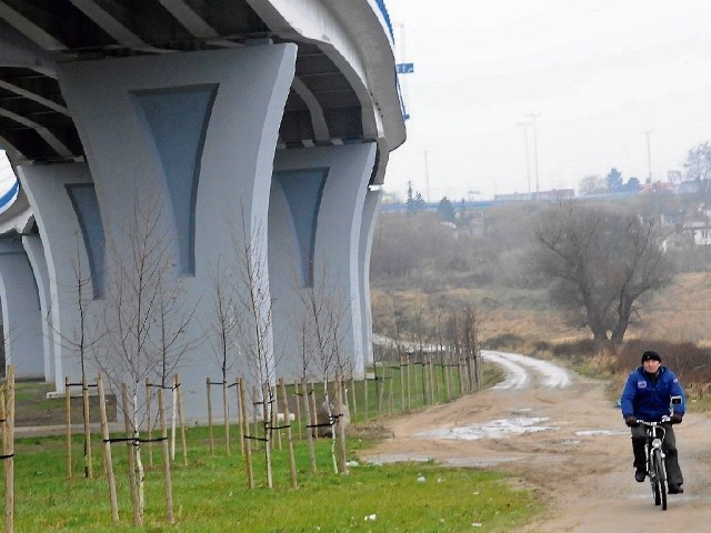 Most otworzył nowy widok na prawy brzeg. - Chcemy, aby stał się on wartościowy - podkreśla architekt miasta Adam Popielewski