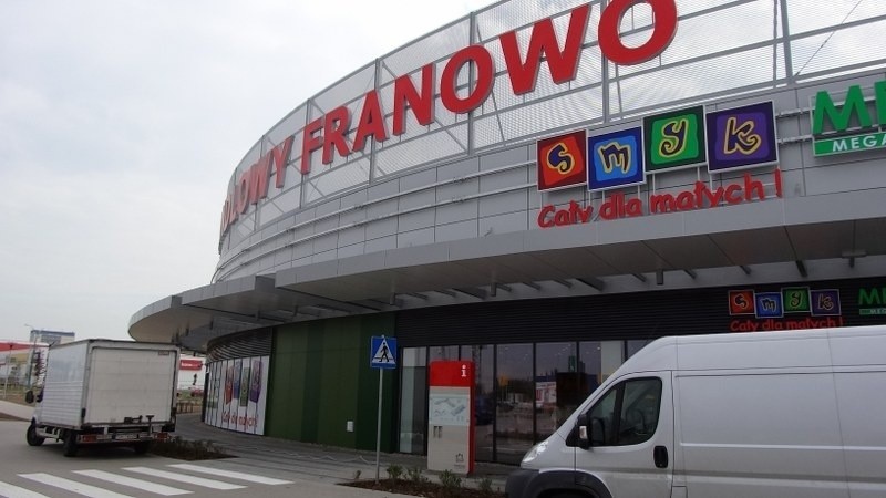 Ostatnie przygotowania do otwarcia Parku Handlowego Franowo.