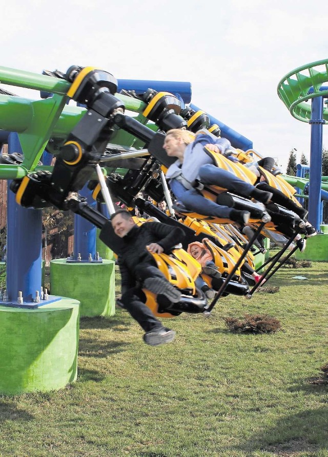 Energylandia oferuje 60 atrakcji, w tym cztery rollercoastery