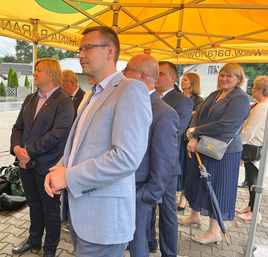 Premier Mateusz Morawiecki w gminie Baranowo i w Ostrołęce, 8.07.2022. Zdjęcia